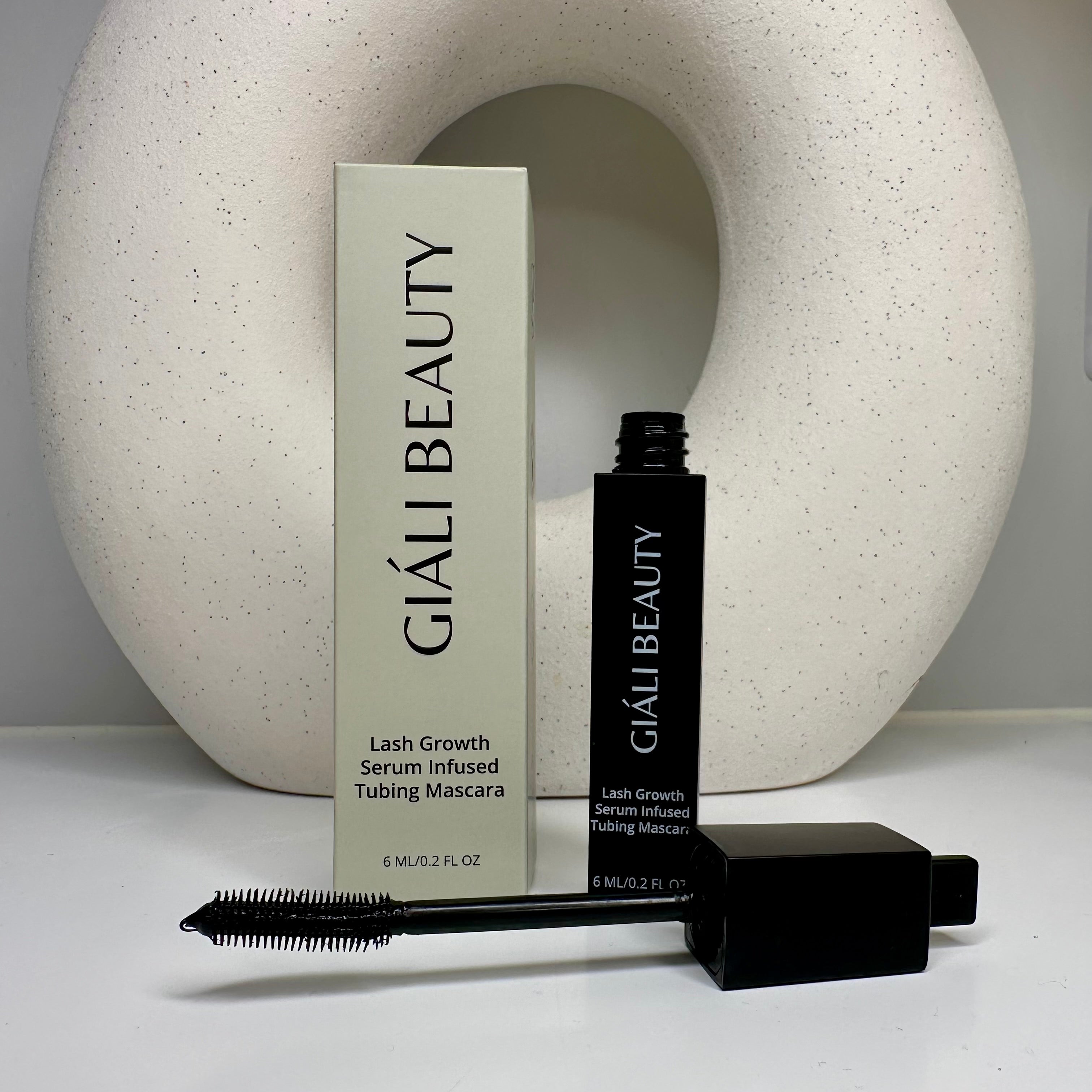 Giali Beauty Lash Growth Serum Infused Tubing Mascara Black 6ml - Giali Lashes
