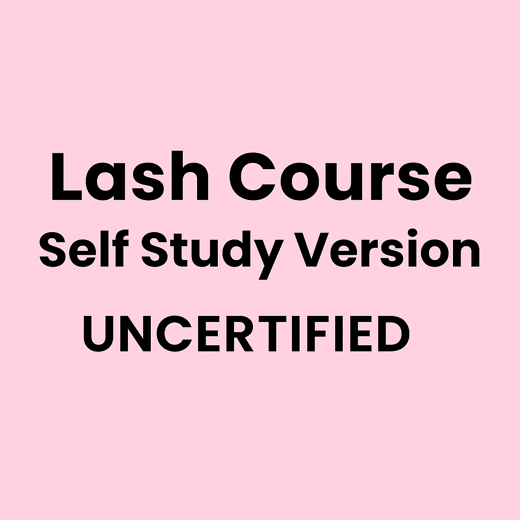 Online Classic, Hybrid, Wispy, Premade Volume Eyelash Extension Course (with BONUS Social Media Tips)