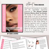 Classic & Volume Eyelash Extension Editable Printable Lash Training Manual With Resell Rights Add Your Own Logo - Giali Lashes