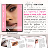 Classic & Volume Eyelash Extension Editable Printable Lash Training Manual With Resell Rights Add Your Own Logo - Giali Lashes