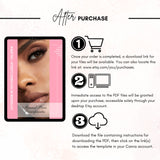 Classic & Volume Eyelash Extension Editable Printable Lash Training Manual With Resell Rights Add Your Own Logo - Giali Lashes