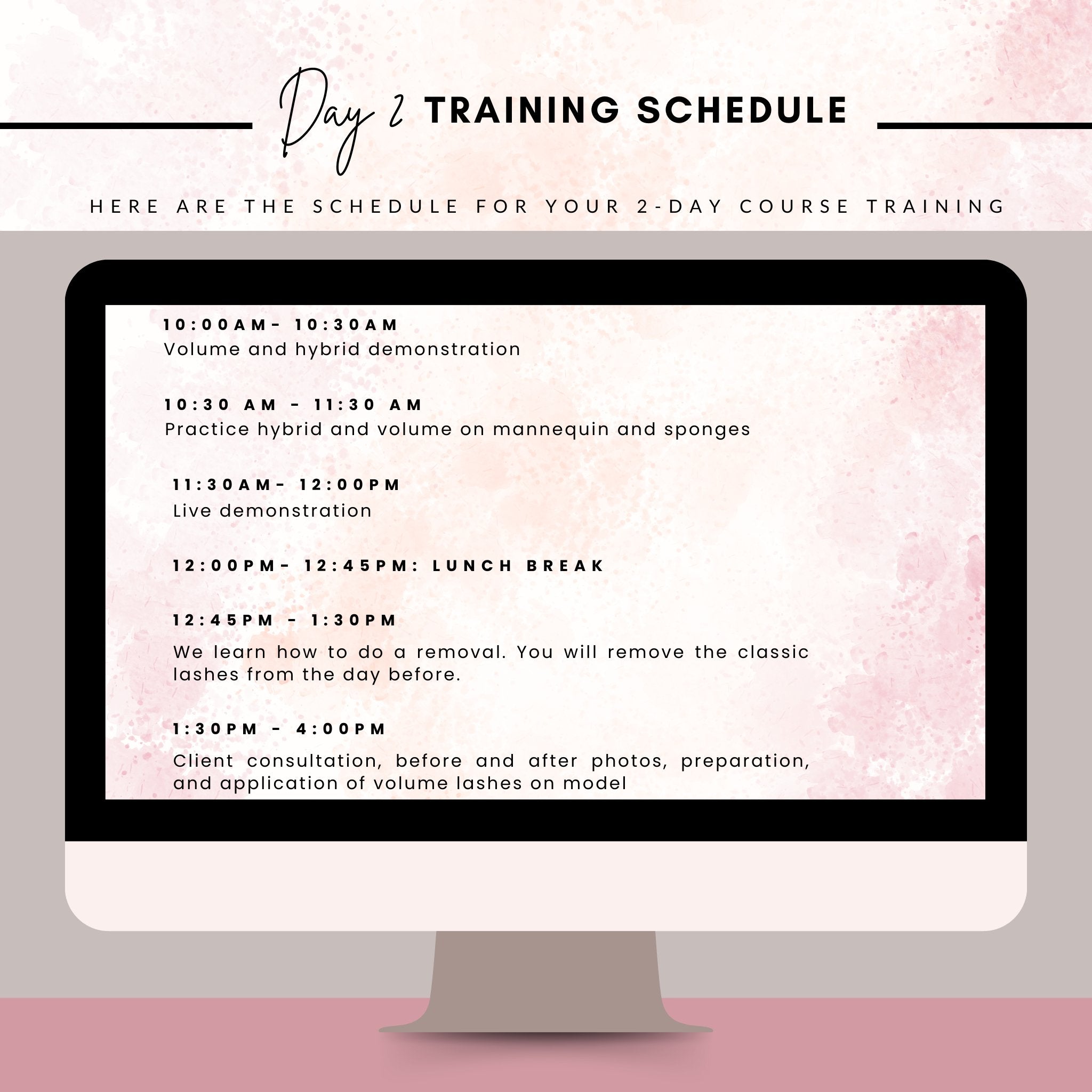 CLASSIC & VOLUME EYELASH EXTENSION COURSE - 2 DAY COURSE - Giali Lashes