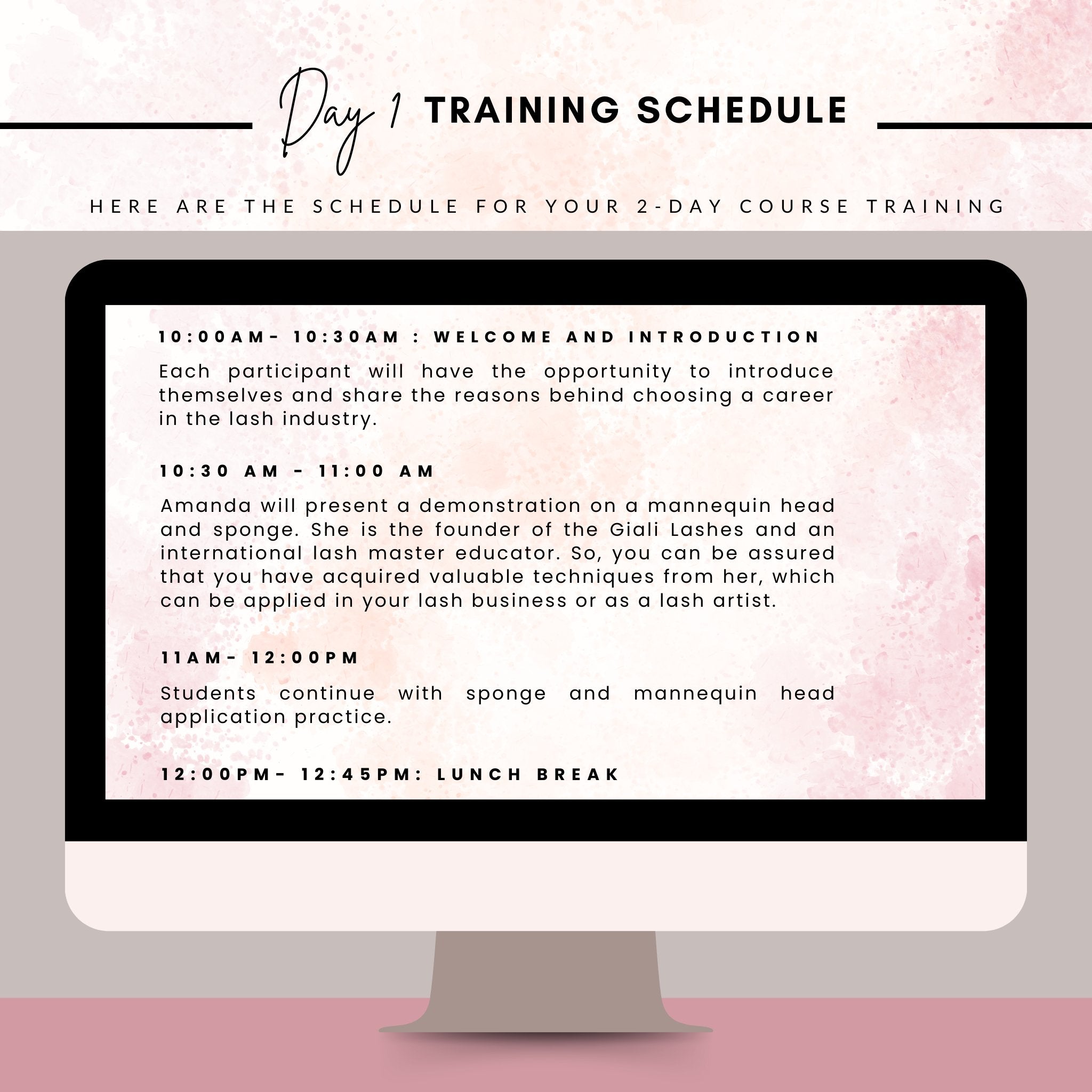 CLASSIC & VOLUME EYELASH EXTENSION COURSE - 2 DAY COURSE - Giali Lashes