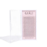 Giáli Lashes 3D Long Stem Premade Volume Fans Lash Tray