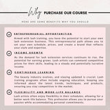 Online Classic Eyelash Extension Course (with BONUS Social Media Tips) - Giali Lashes