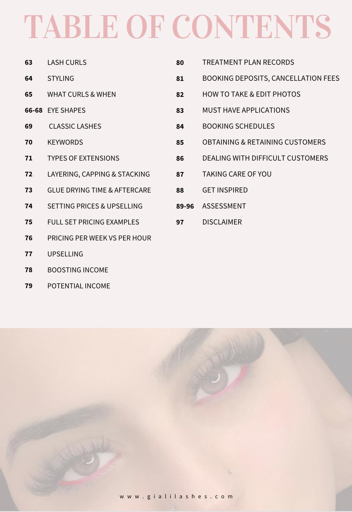 Online Classic Eyelash Extension Course (with BONUS Social Media Tips & FREE Kit*)-Giali Lashes