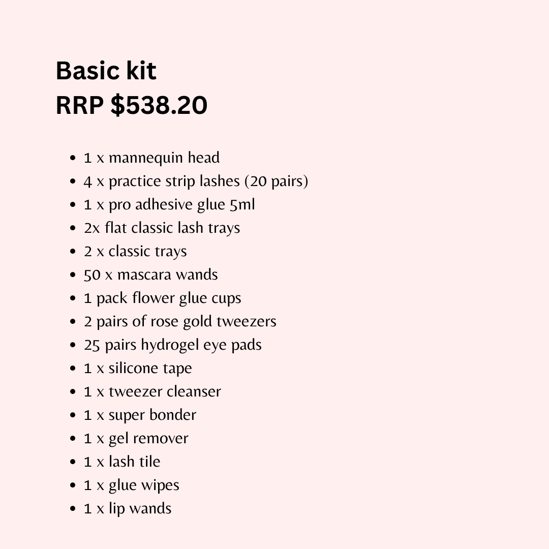 Online Classic Eyelash Extension Course (with BONUS Social Media Tips & FREE Kit*)-Giali Lashes