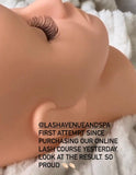 Online Classic, Hybrid, Premade Volume Eyelash Extension Course (with BONUS Social Media Tips & FREE Kit*)-Giali Lashes