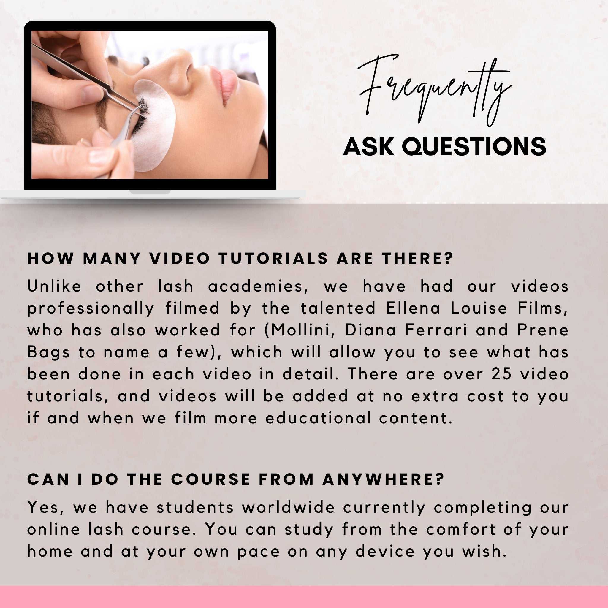 Online Classic, Hybrid, Premade Volume Eyelash Extension Course (with BONUS Social Media Tips) - Giali Lashes