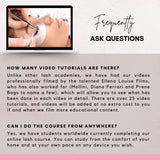Online Classic, Hybrid, Premade Volume Eyelash Extension Course (with BONUS Social Media Tips) - Giali Lashes