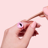 Pink Triangular Blossom Glue Rings-Giali Lashes