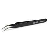 Vetus ESD17 Straight Curve Anti Static Tweezer - Giali Lashes