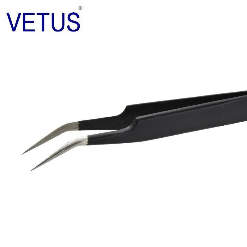Vetus ESD17 Straight Curve Anti Static Tweezer - Giali Lashes