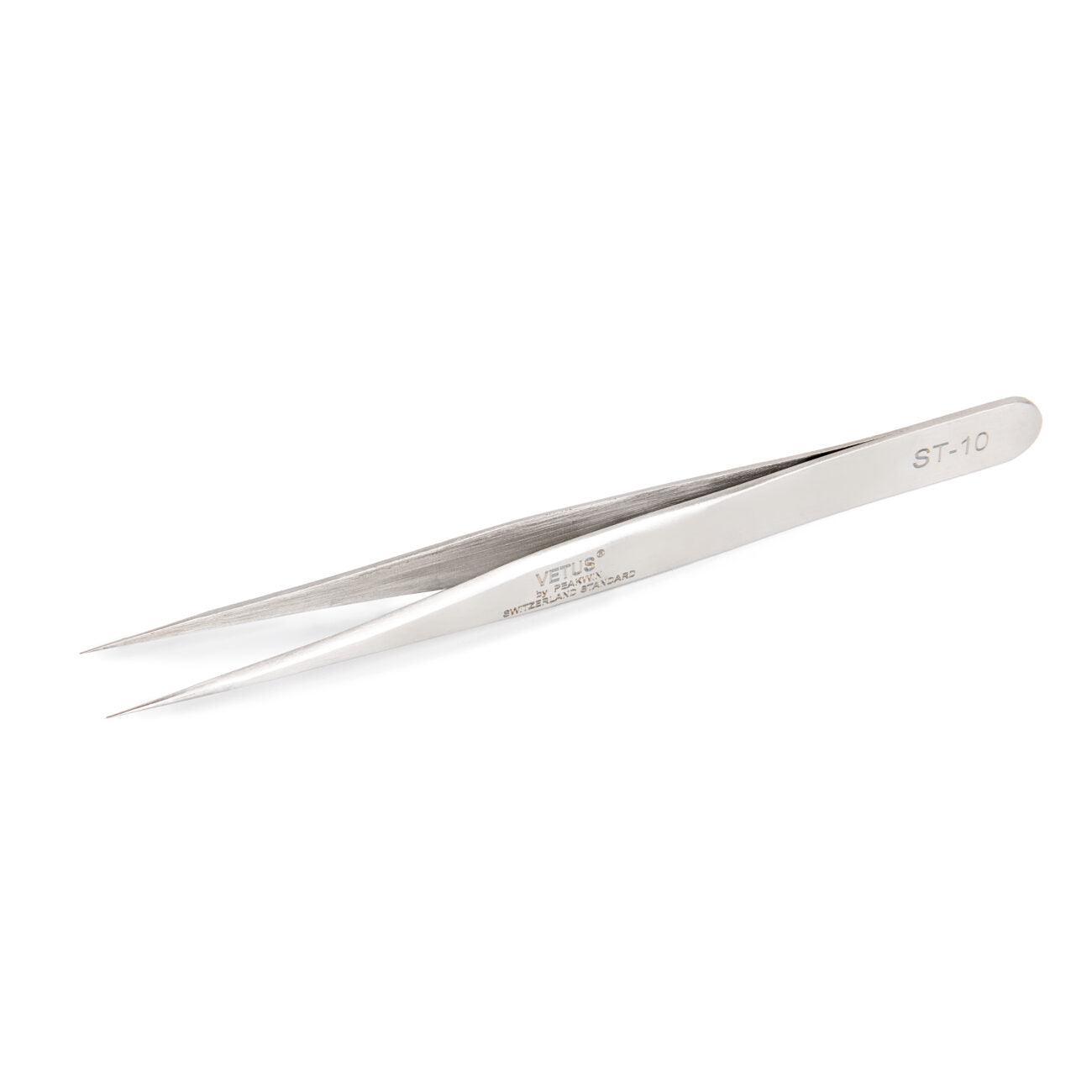 Vetus ST-10 Straight Tweezers-Giali Lashes