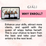 1 Day Wispy Eyelash Extension Workshop Couse In Person Class With Amanda - Giali Lashes