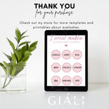 30 Pink Instagram Eyelash Extension Highlight Covers Rebrand Editable & Customisable Instant Download - Giali Lashes