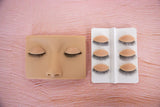 Mannequin Head With Hyper Realistic Changeable Eyes 4 Pairs - Giali Lashes 