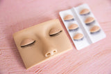 Mannequin Head With Hyper Realistic Changeable Eyes 4 Pairs - Giali Lashes 