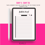 Daily Gratitude Journal Template