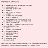 Online Classic, Hybrid, Wispy, Premade Volume Eyelash Extension Course (with BONUS Social Media Tips)