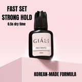 Giáli Lashes Pro Rapid 0.5-1 Second Professional Eyelash Extension Adhesive