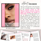 Classic & Volume Eyelash Extension Editable Printable Lash Training Manual With Resell Rights Add Your Own Logo - Giali Lashes
