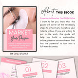 Guide To Monetizing Your Passion Ebook With Master Resell Rights To Rebrand Edit Resell Print & Downloadable - Giali Lashes