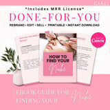 How To Find Your Niche Ebook With Master Resell Rights To Rebrand Resell Edit Print & Downloadable