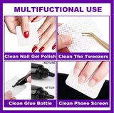 Multifunctional Eyelash Extension Adhesive Glue Nozzle Wipes 100pc - Giali Lashes