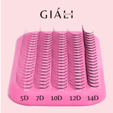 14D Premium Promade 160 Premade Volume Fans - Giali Lashes 