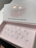 Giáli Lashes 6D Brown Coloured Handmade Promade Loose Fans-Giali Lashes