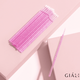 Giáli Lashes Pink Glitter Fine Tip Micro Wands-Giali Lashes