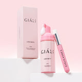 Giáli Lashes Pink Eyelash Extension Bath 60ml With Cleansing Brush-Giali Lashes