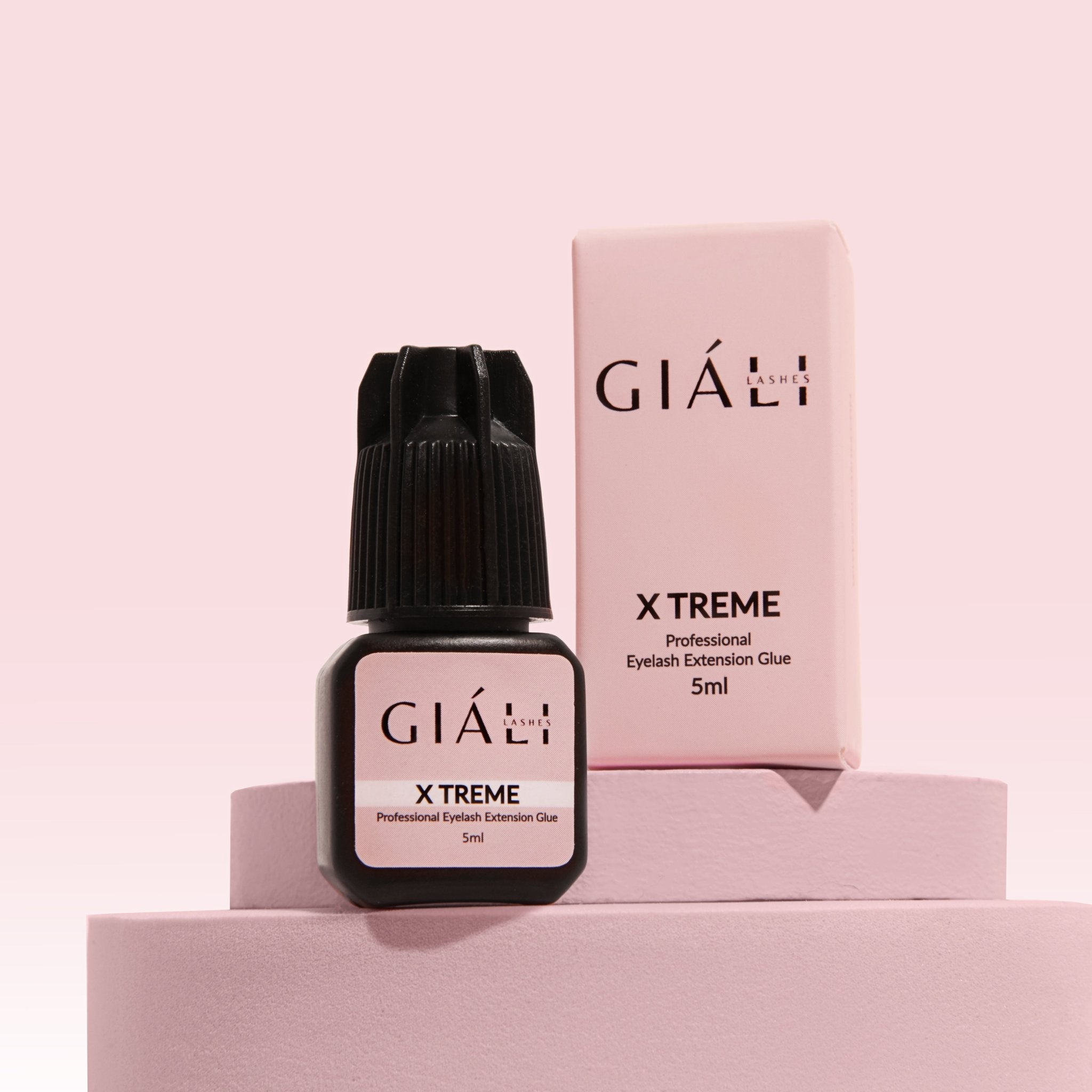 Giali Lashes X TREME 0.5 Second & X FACTOR 1-2 Second Eyelash Extension Adhesive Duo - Giali Lashes