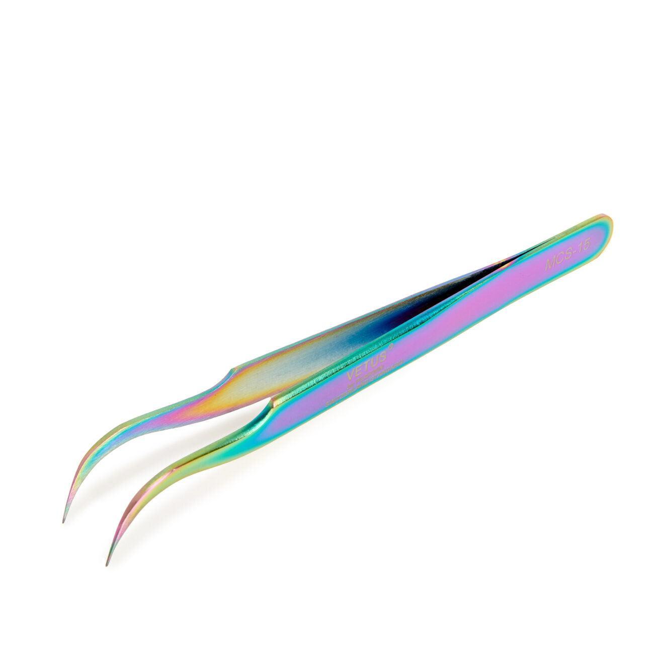 Vetus Rainbow J Curve Lash Tweezers MCS-15-Giali Lashes