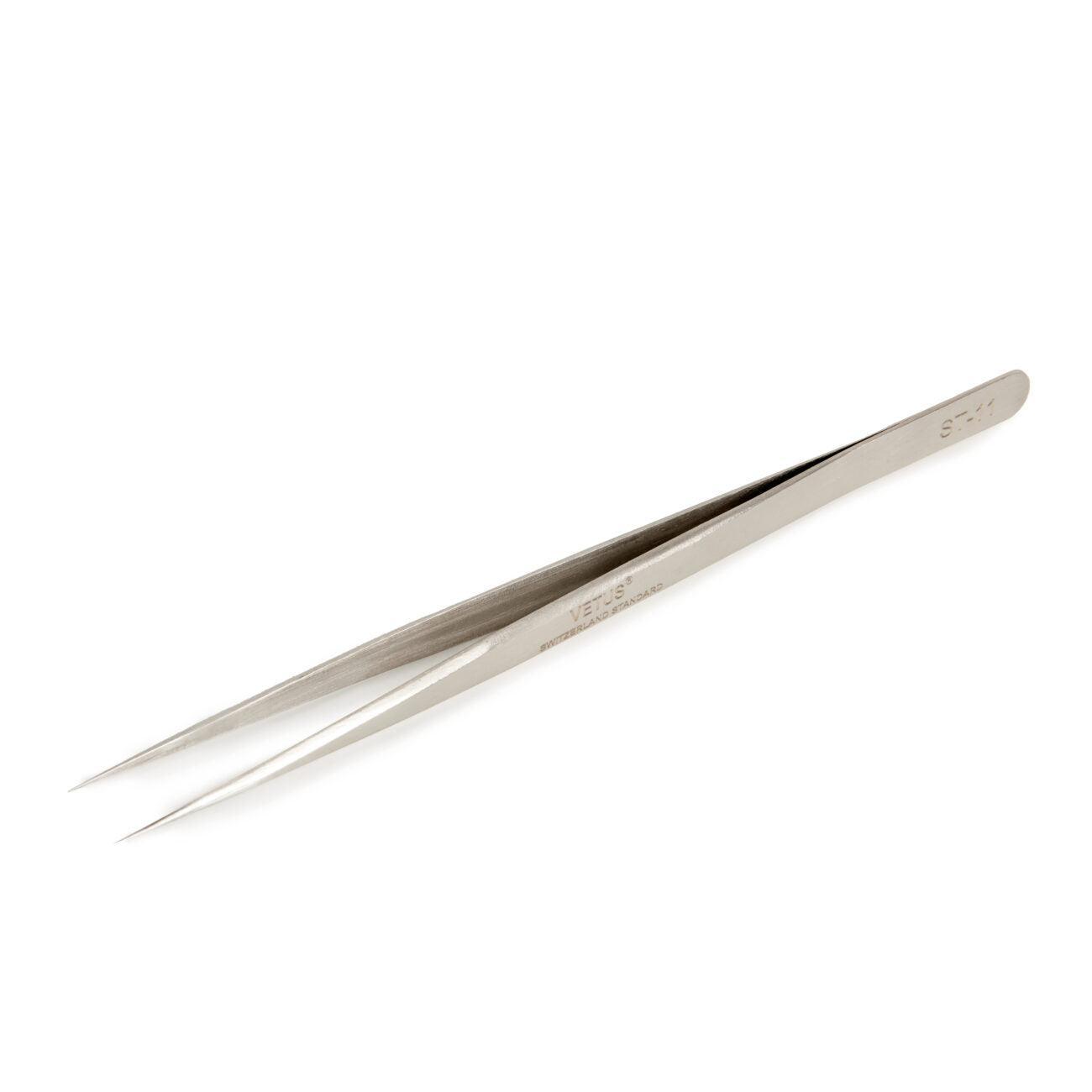 Vetus ST-11 Extra Long Straight Tweezers-Giali Lashes